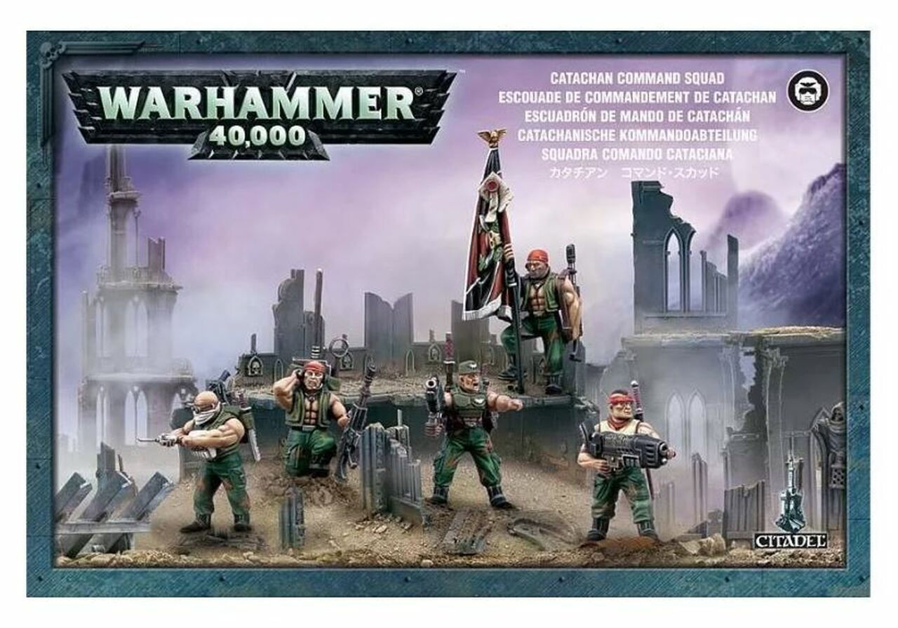 Astra Militarum - Catachan Command Squad