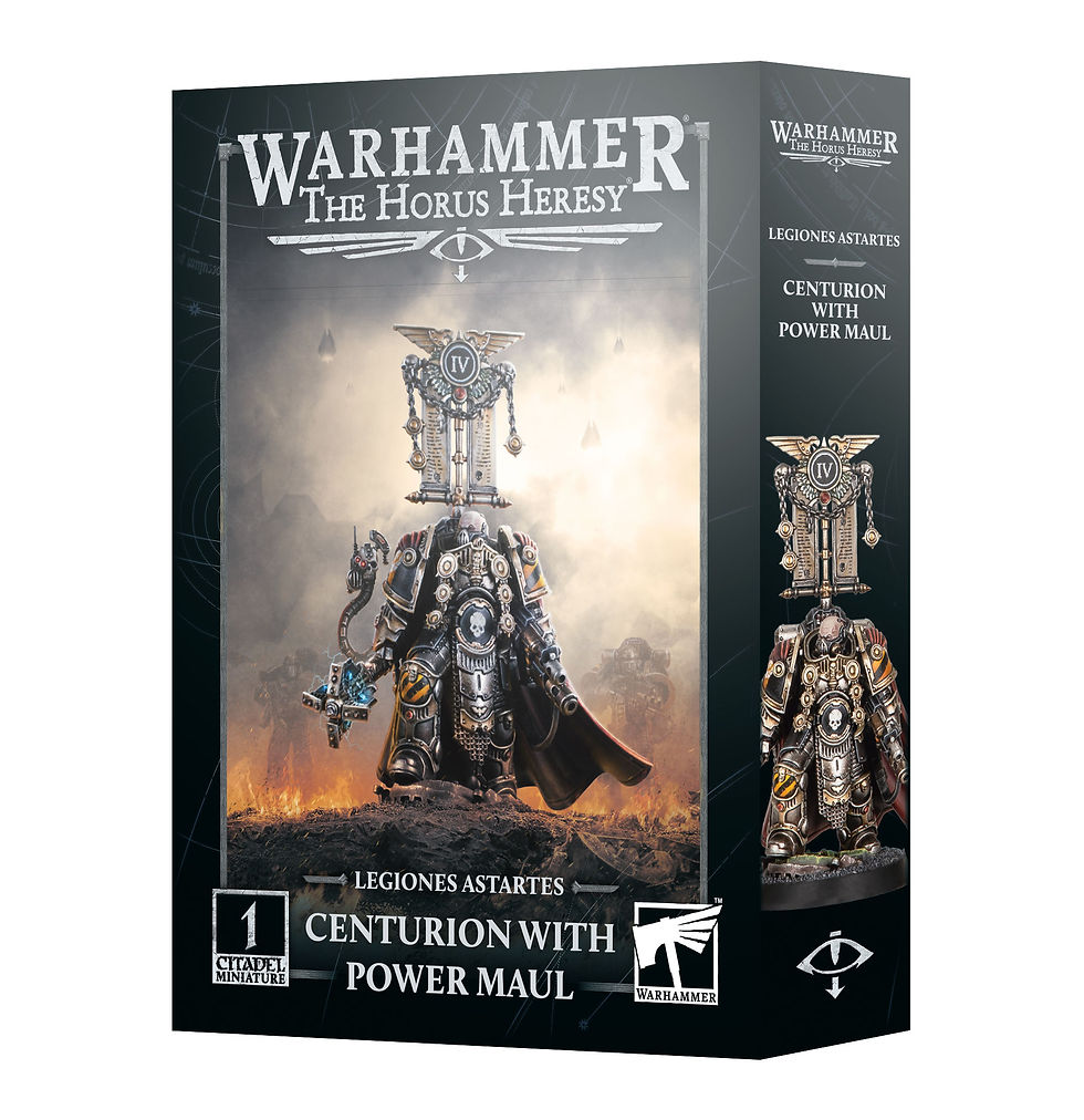 HORUS HERESY : LEGIONES ASTARTES CENTURION WITH POWER MAUL