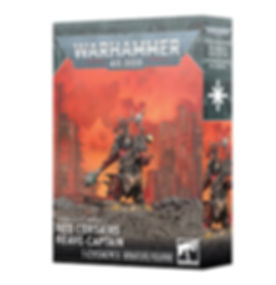 CHAOS SPACE MARINES : RED CORSAIRS REAVE-CAPTAIN