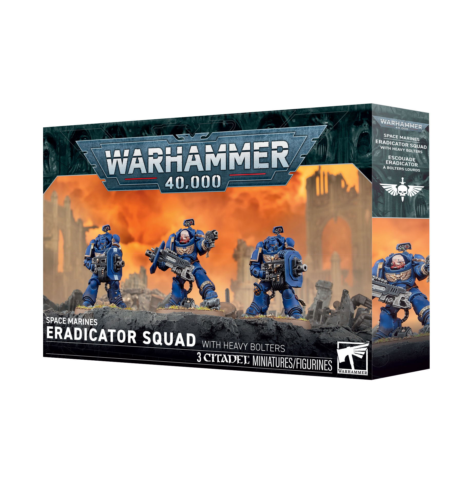 SPACE MARINES : ERADICATOR SQUAD WITH HEAVY BOLTERS