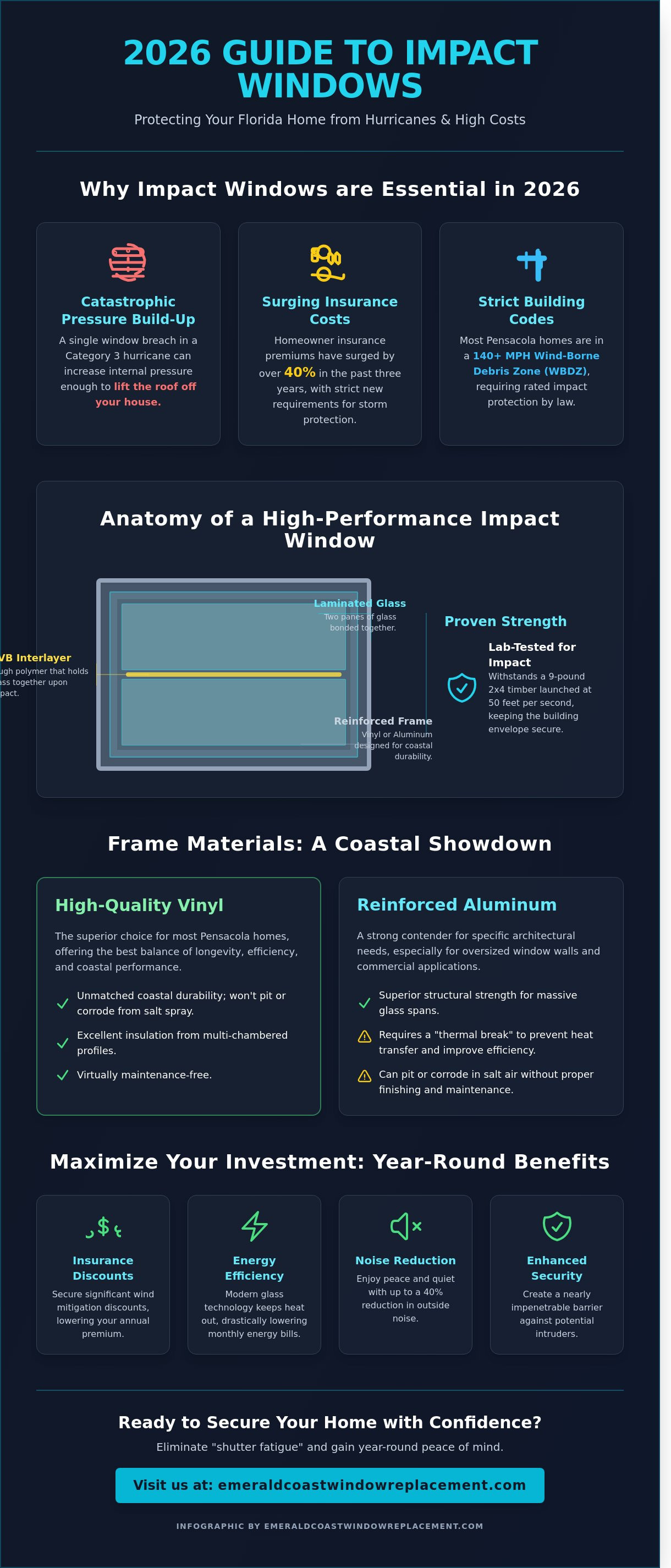 Best impact windows for Florida homes