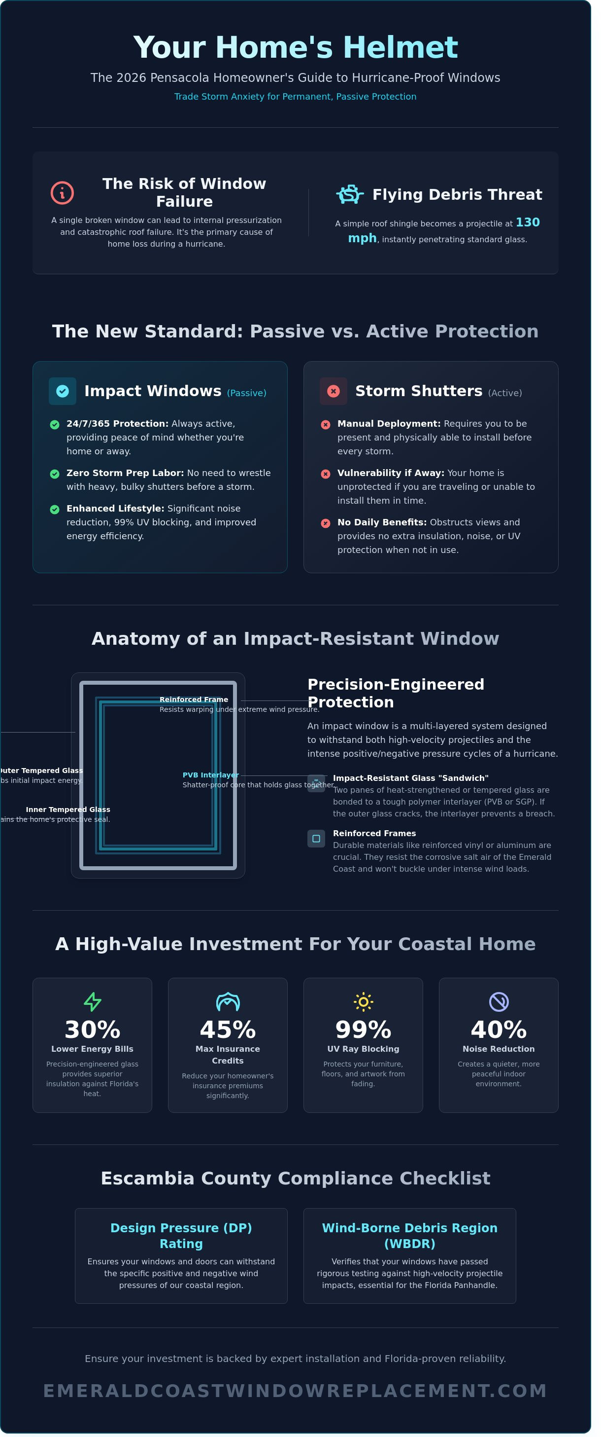 Hurricane proof windows Pensacola