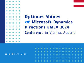 Optimus Shines at Microsoft Dynamics Directions EMEA 2024 Conference in Vienna, Austria