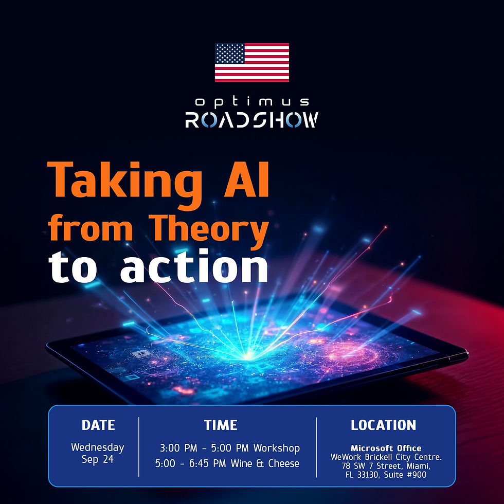 Optimus Roadshow 2025 - Brickell, Florida
