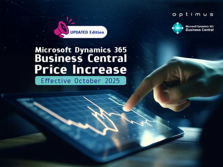 [IMPORTANT NOTICE] Microsoft Dynamics 365 Price Increase – Effective October 2025
