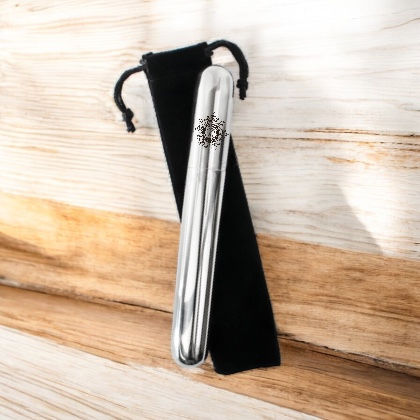 Thumbnail: 202 - Customisable Stainless Steel Cigar Tube