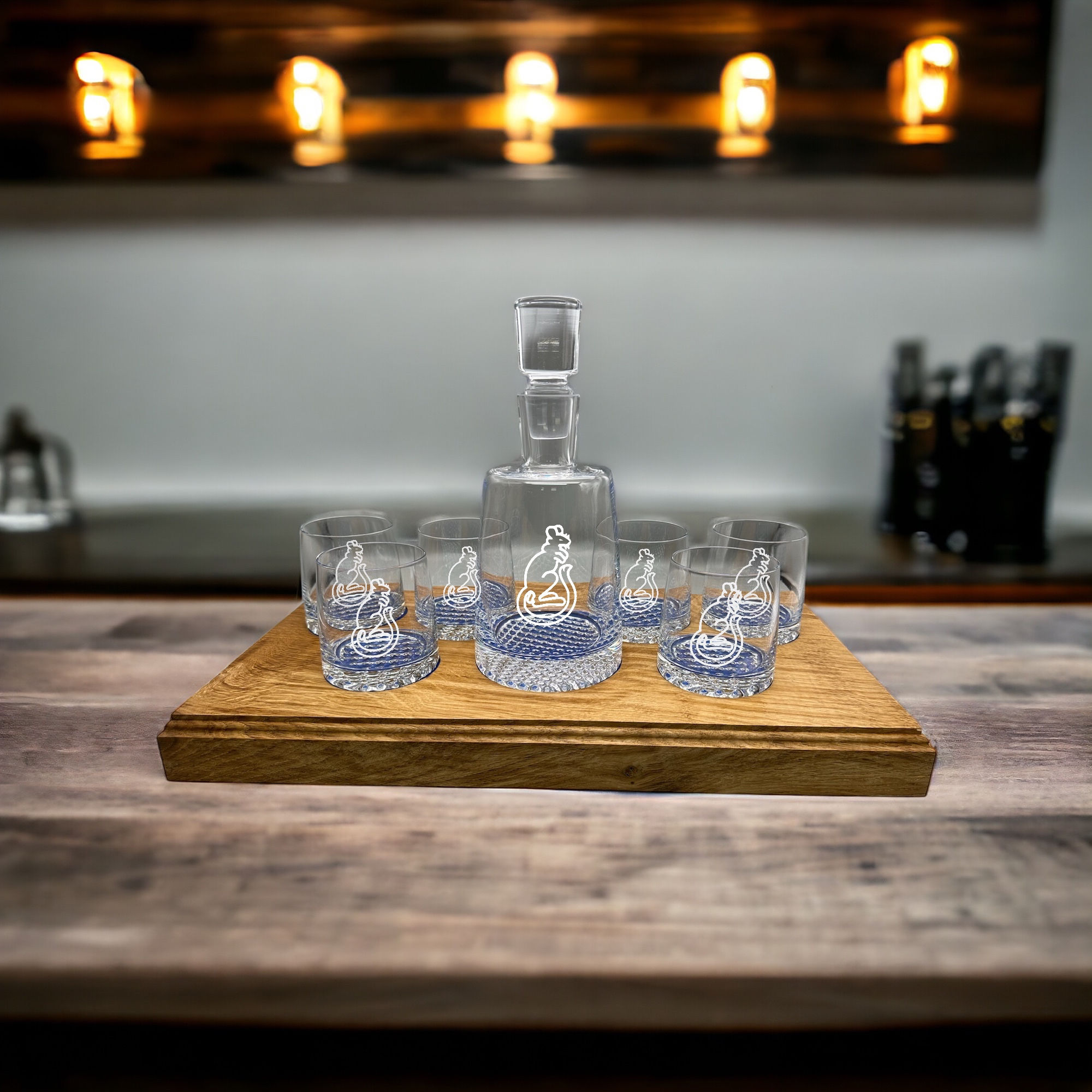 7X - Whisky Decanter Set