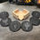 Thumbnail: 1MI- 6 Slate Coasters & Wooden Holder