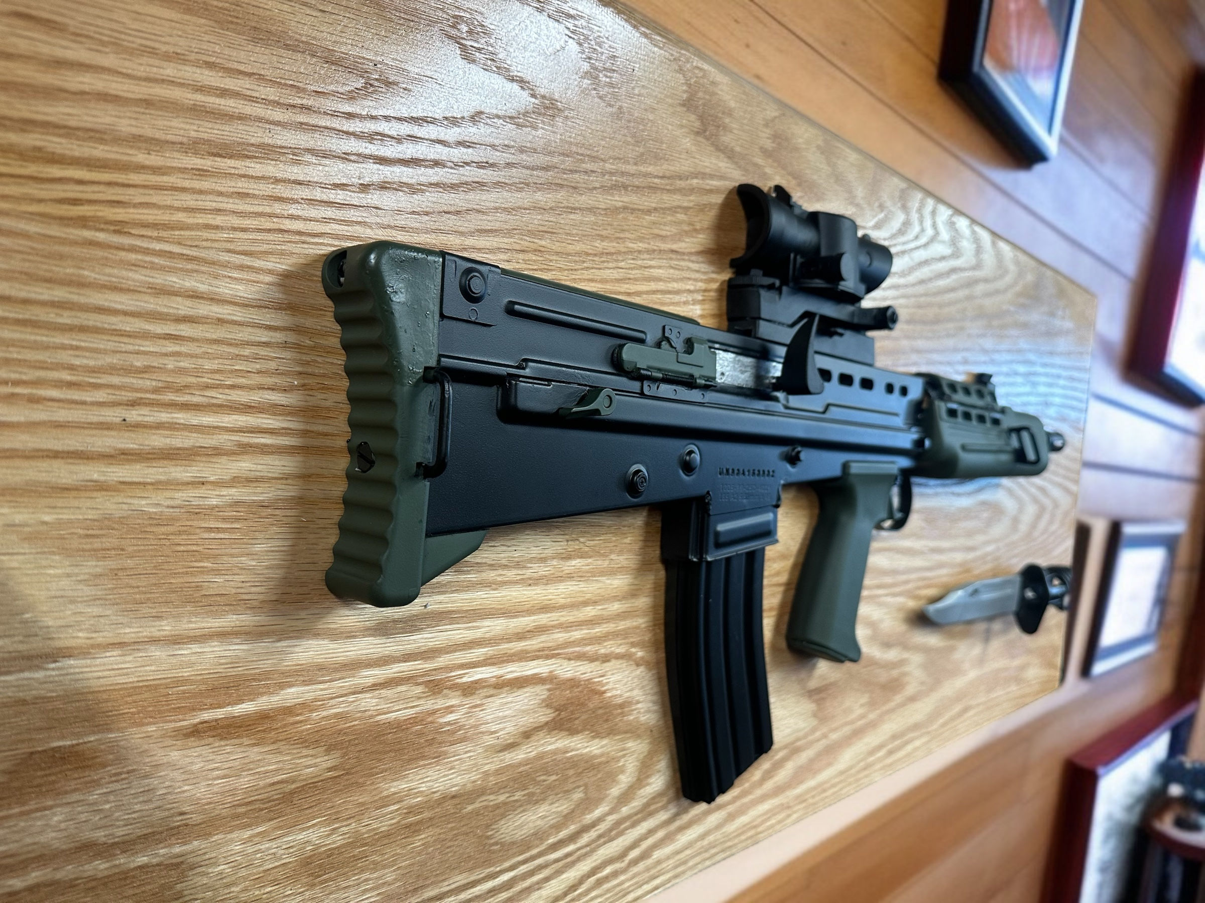 3MI - Cold-Cast SA80 A2 with Bayonet