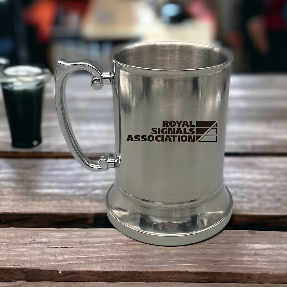 Thumbnail: RSC - Personalised Metal Tankard with Silk-Lined Box