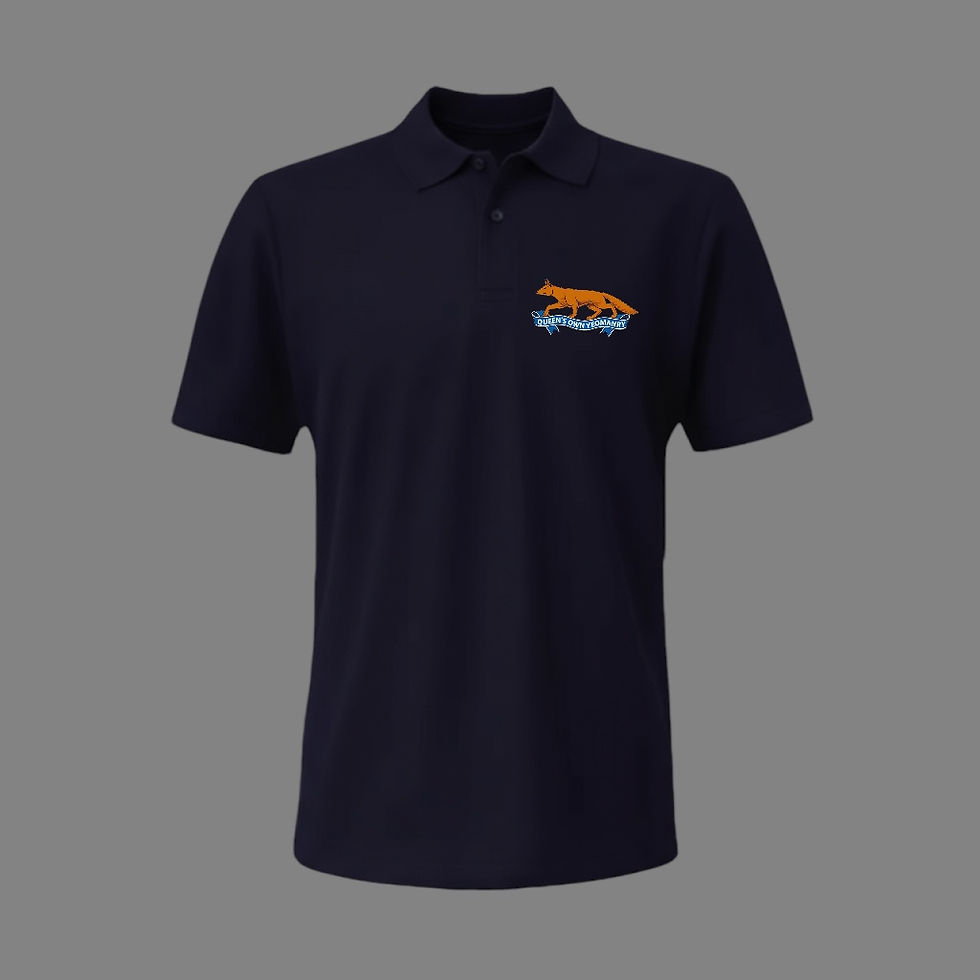 Thumbnail: QOY - Embroidered Cotton Polo Shirt