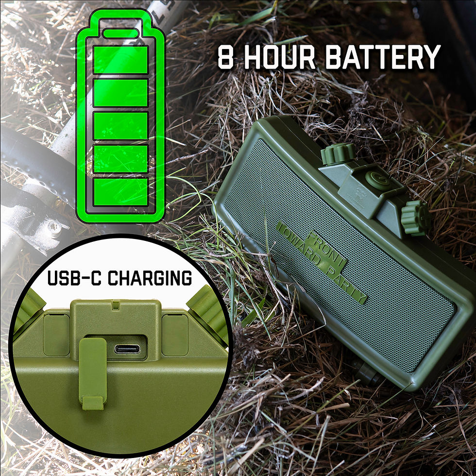 Thumbnail: 3MI - Claymore Portable Bluetooth Speaker - CATASTROPHIC INDUSTRIES