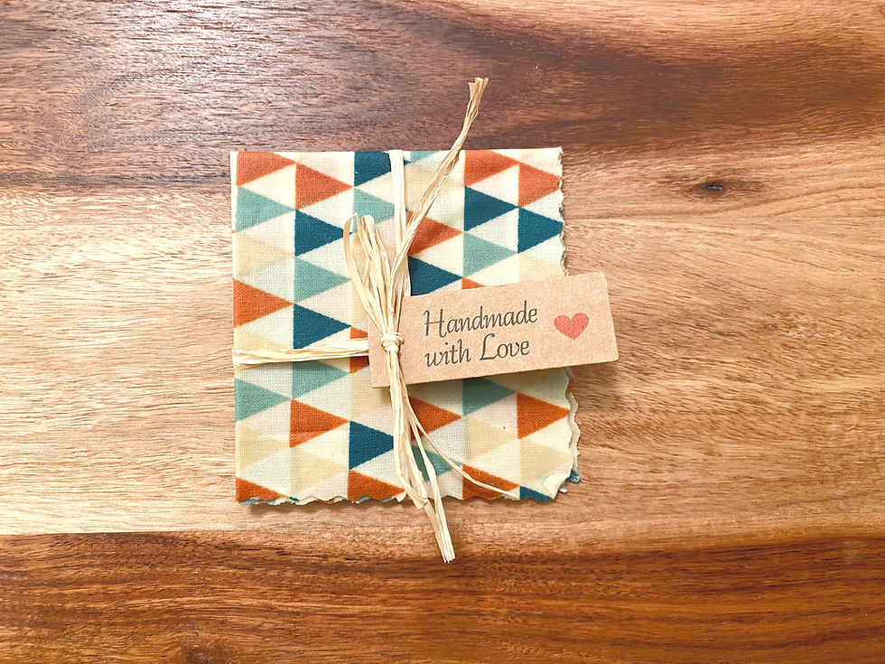 Miniature : Tissu en cire d'abeille taille S