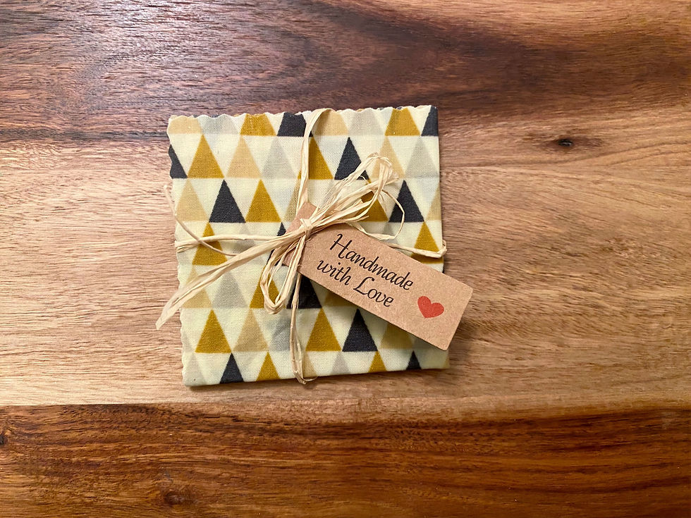 Miniature : Tissu en cire d'abeille taille S