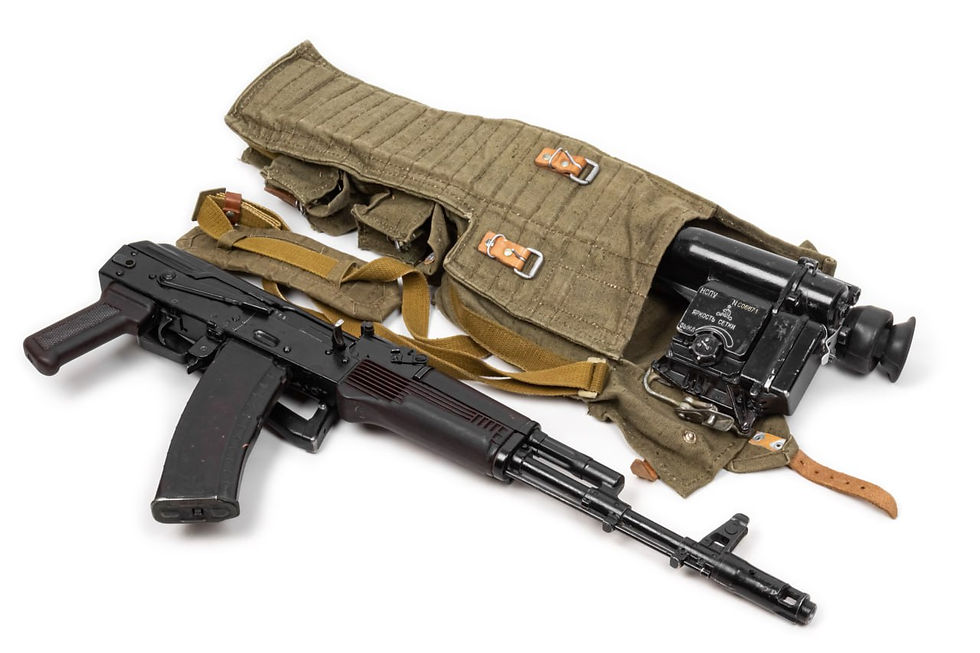 AKS-74 with NSPU scope 