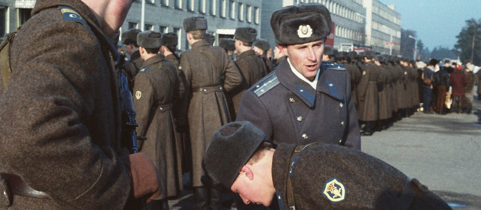 Typical ages of the Soviet Army servicemen