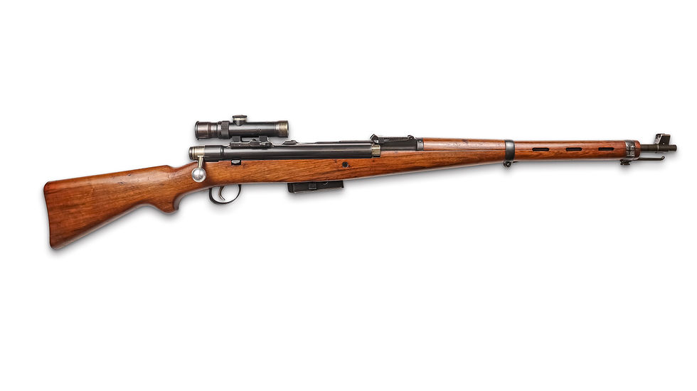 Prototype SIG SK46 with scope - 1946
