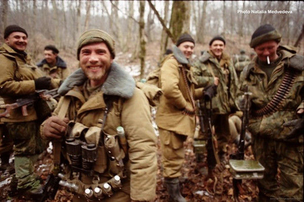 Spetsnaz group in Chechnya