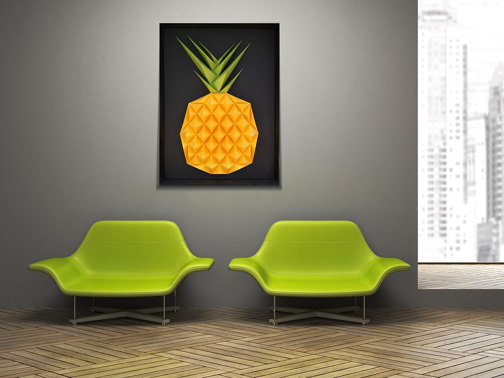 Miniature : Tableau - Ananas