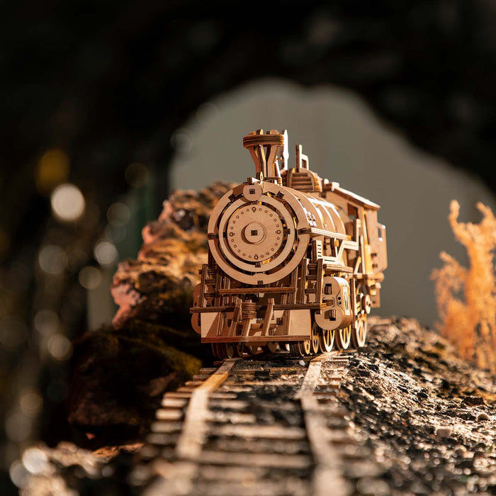 Miniature : Puzzle 3D bois | Locomotive