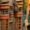 Miniature : Puzzle 3D bois | Diorama cale-livres "Magic House"