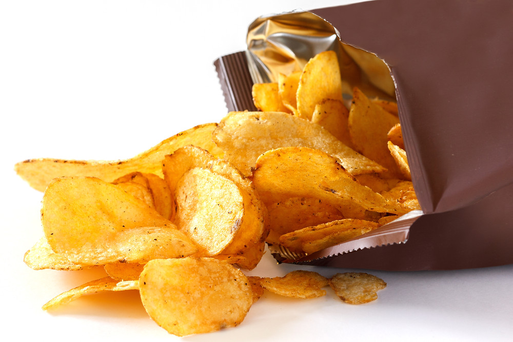 potato chip bag