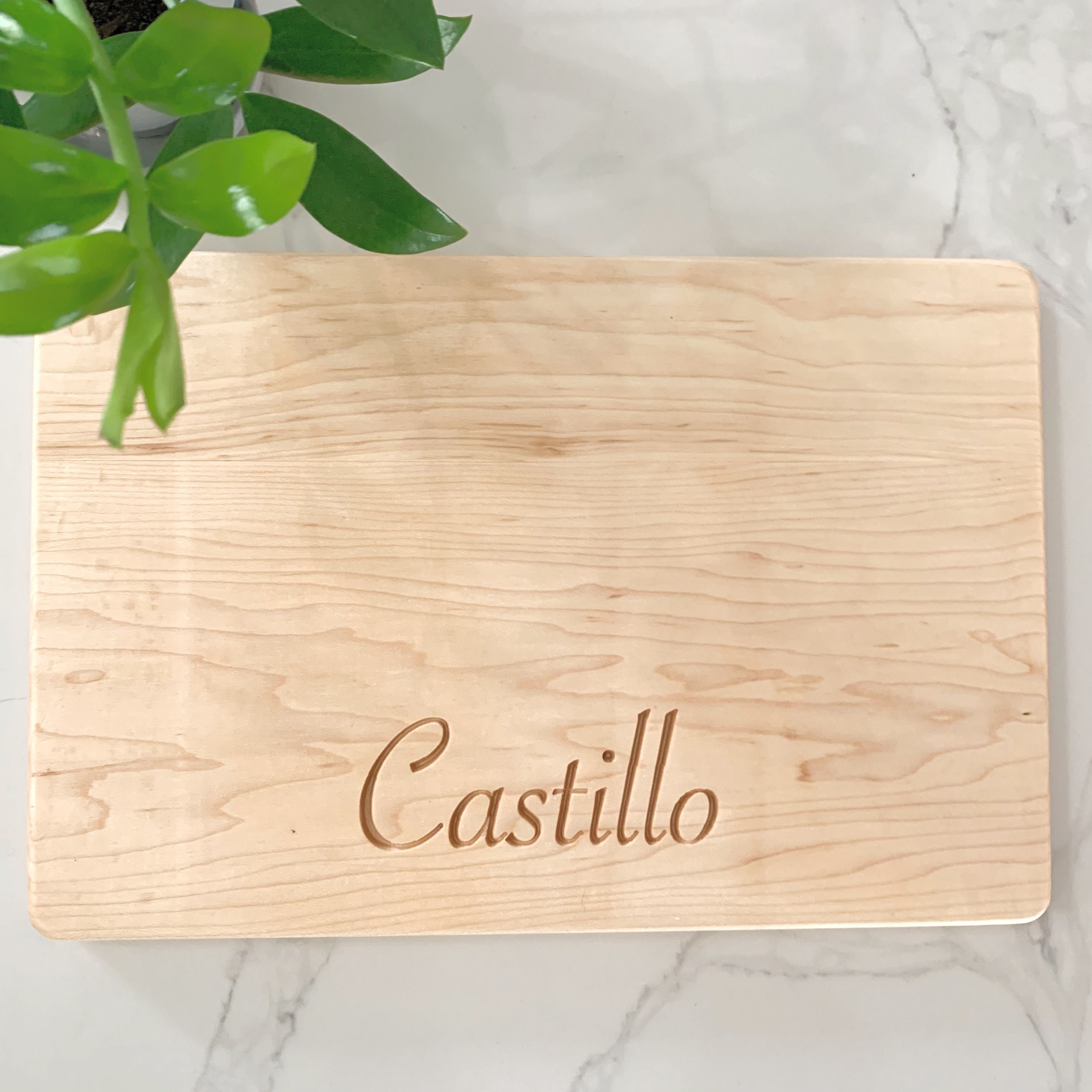 Personalized Cutting Board with Family Name