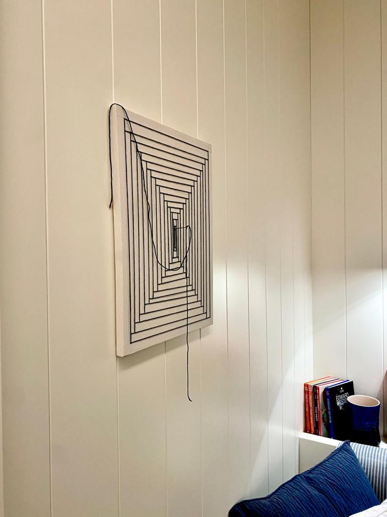 Structured Flow Embroidery
