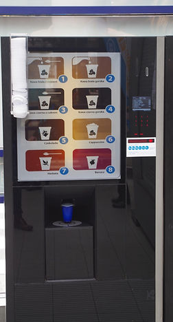 Automaty kawowy Cafe Blue na wynajem