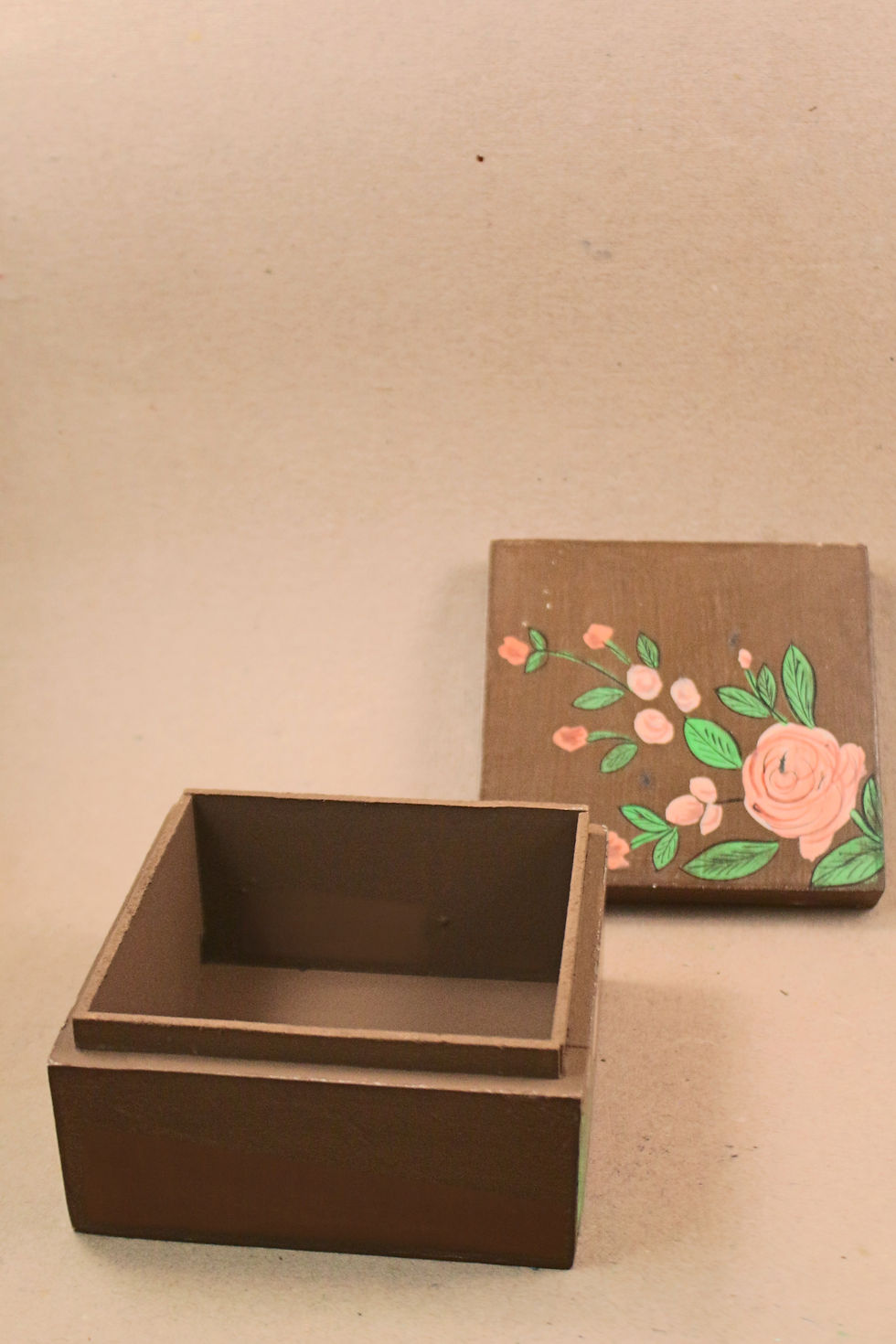 Thumbnail: Wooden Storage Box ( Assorted Prints )  PRODUCT CODE - 0176