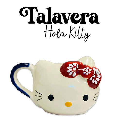 Talavera Kitty by Oh Comadre Candles