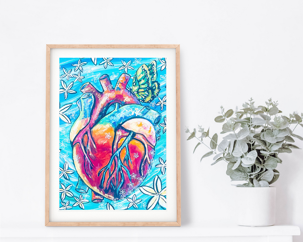Thumbnail: The Heart Bundle Fine Art Print Reproduction
