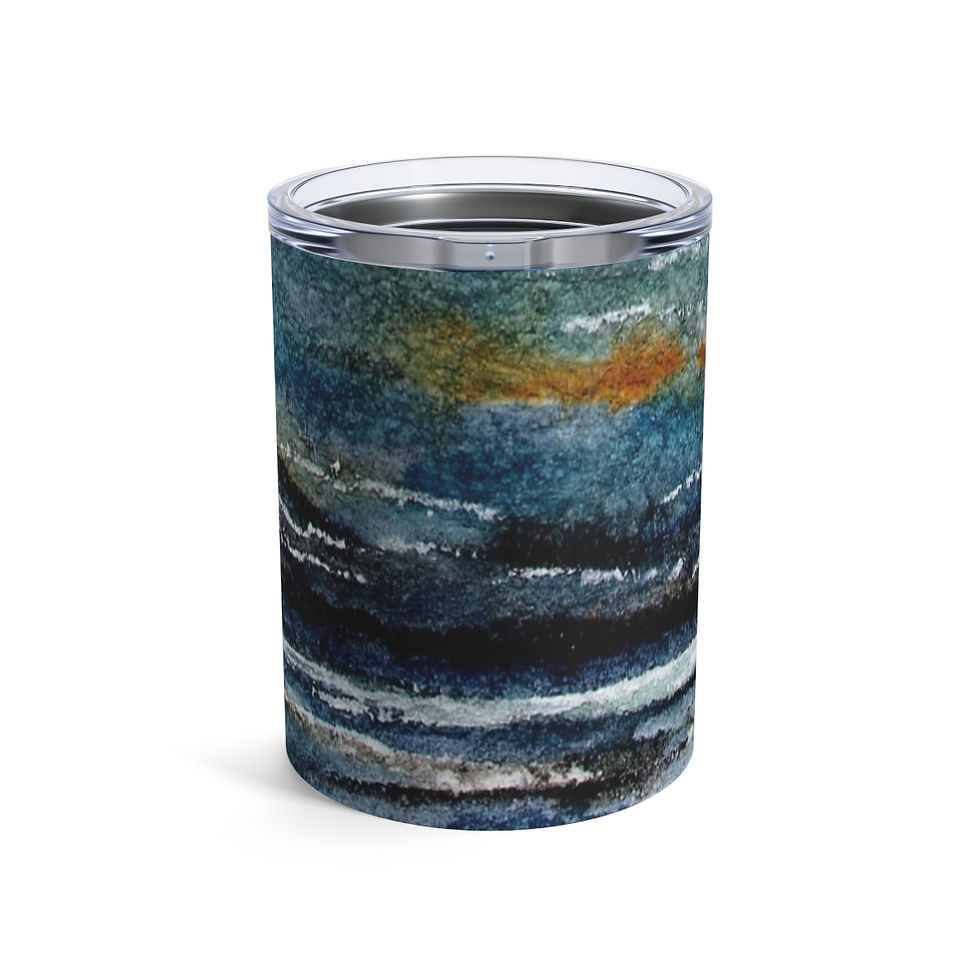 Mini Oceans Tumbler Dark 10oz