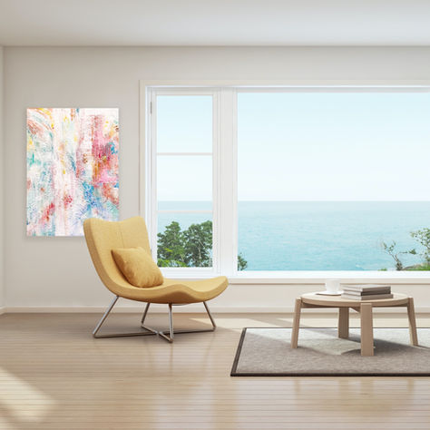 A Glimpse into Encaustic Abstract Paintings and Poetry Exploring our Innermost Depths