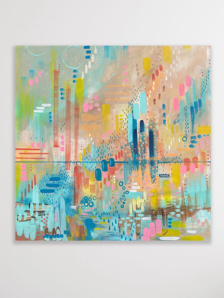 Sound of Summer Abstract painting Collection