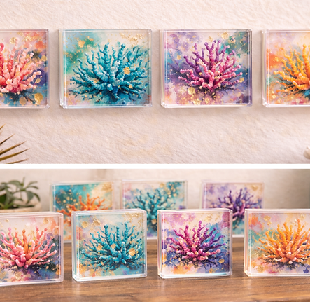 Abstract coral art in acrylic blocks.png