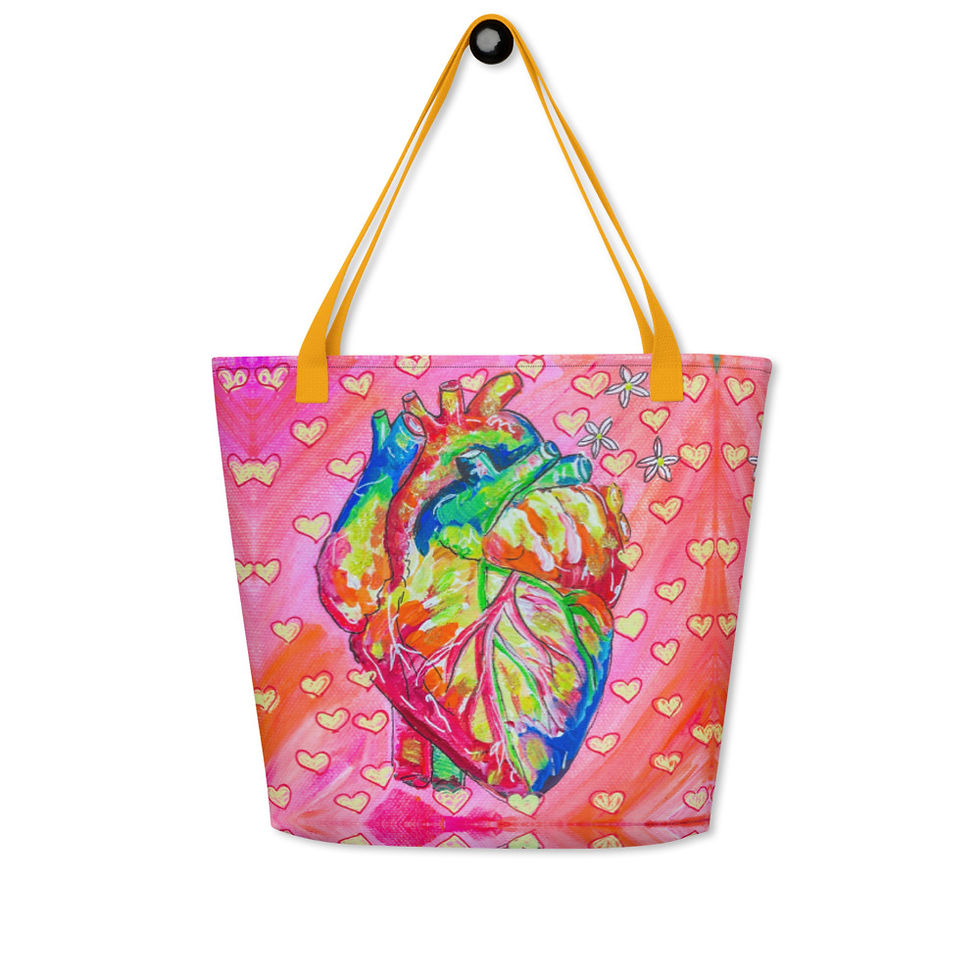 Thumbnail: Vibrant Love Beach Bag