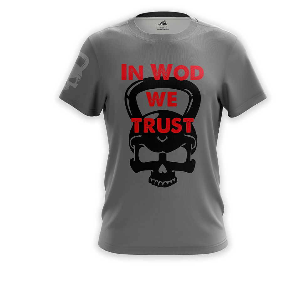 In Wod we Trust gris
