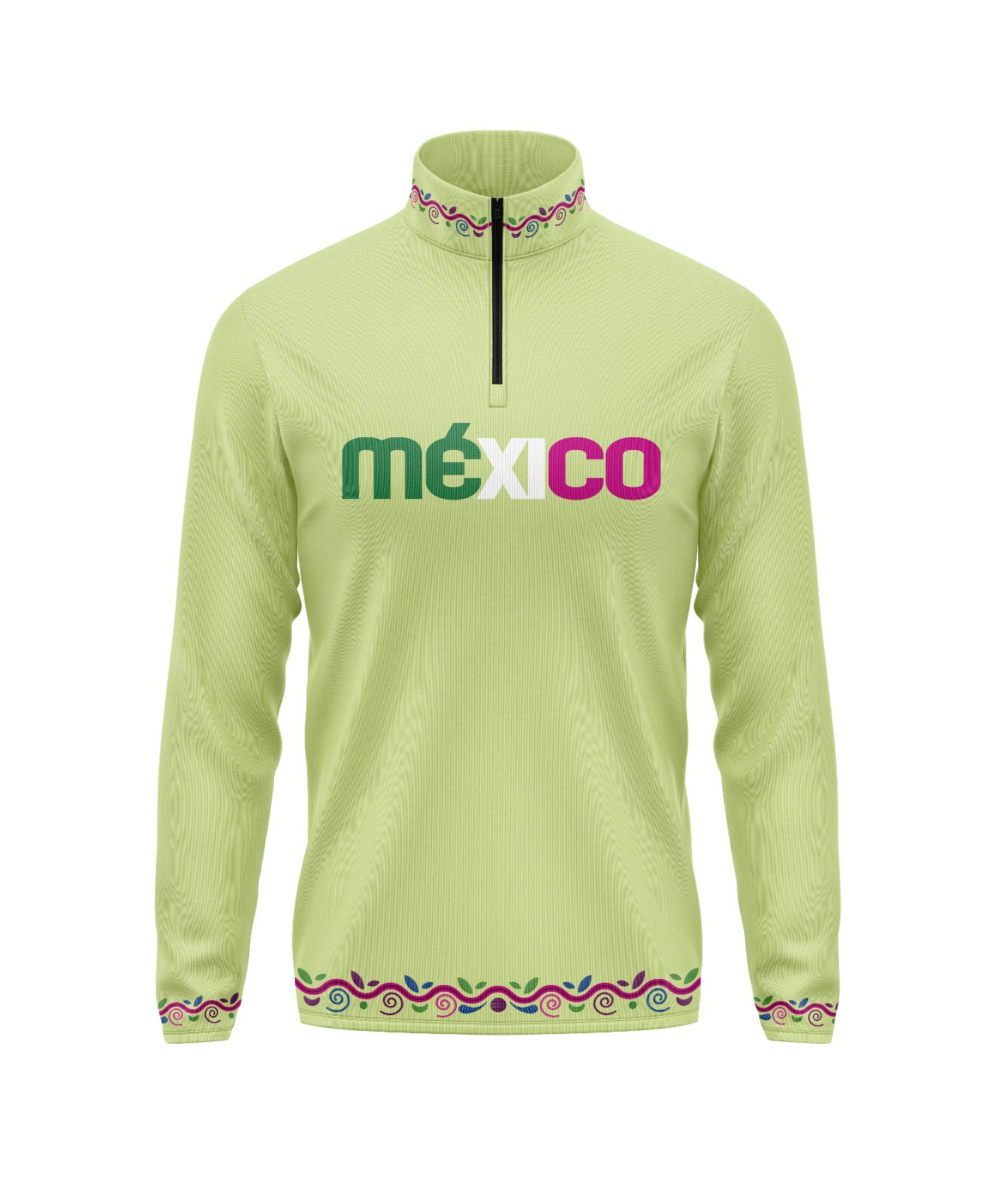 Sudadera ligera verde 21K CDMX 2024
