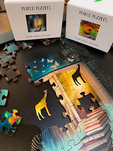 PeaPod Wooden Puzzle