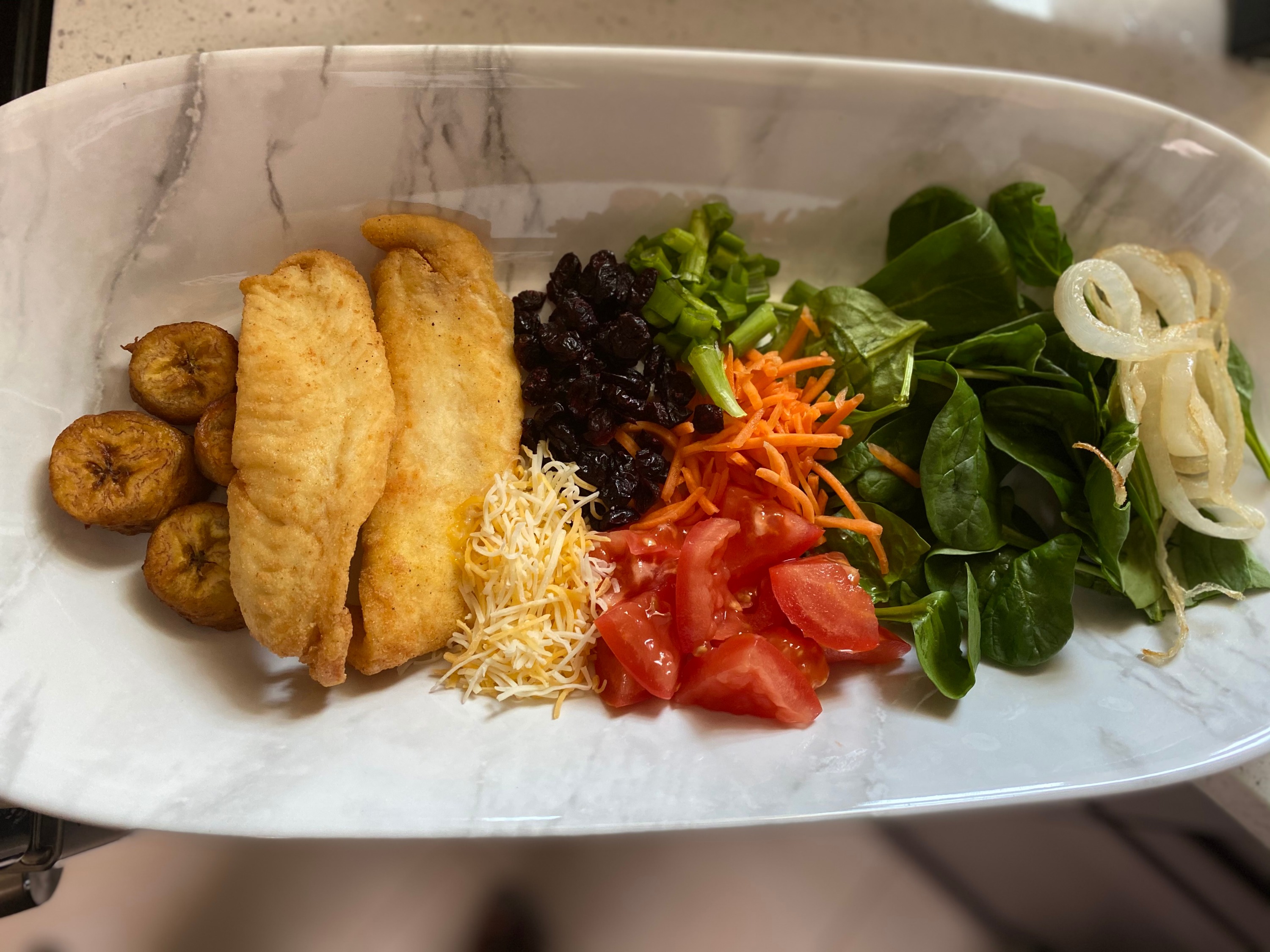 Arranged Food and Objects