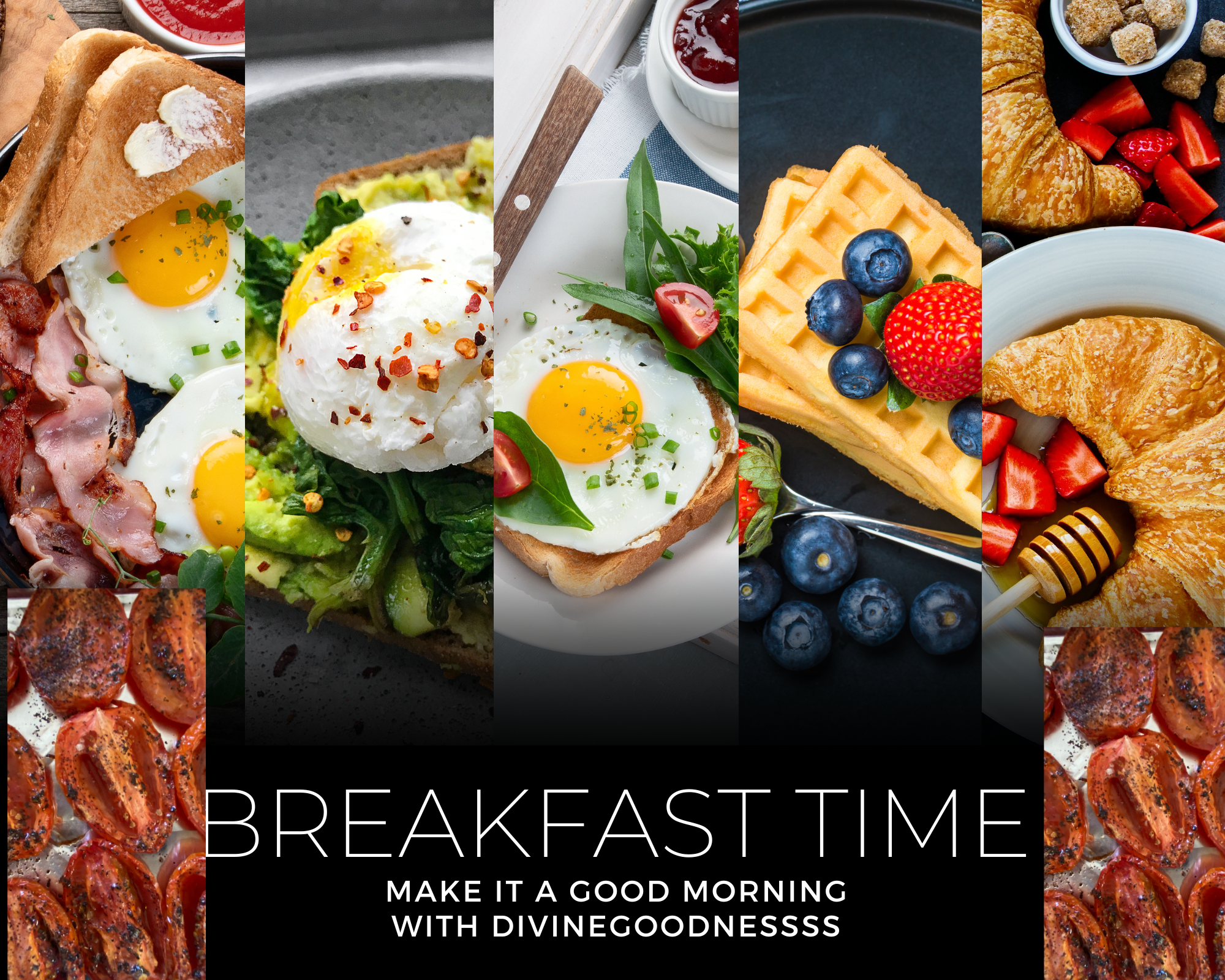 Arranged Food and Objects