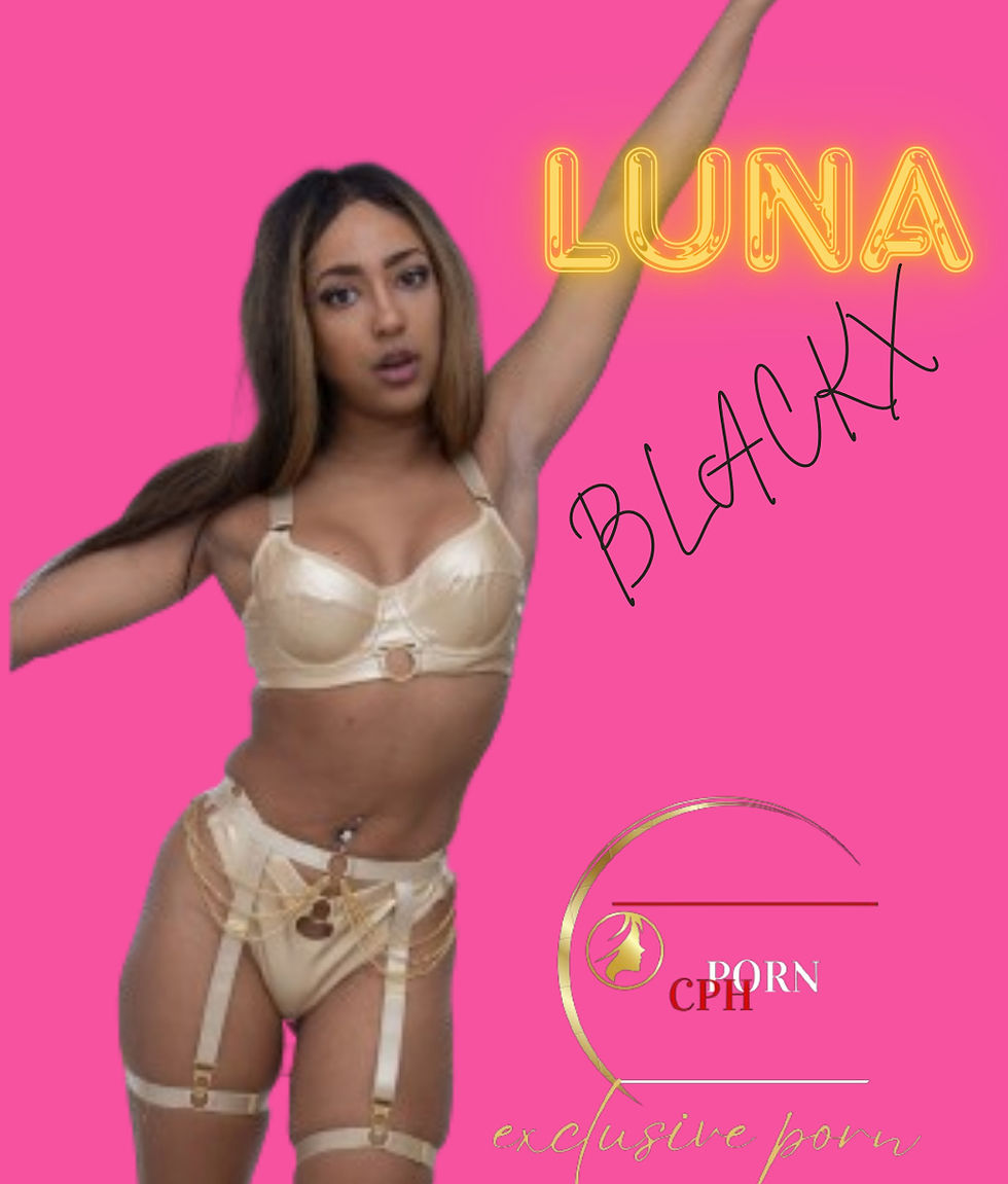 LUNA BLACK X top porn star SPAIN