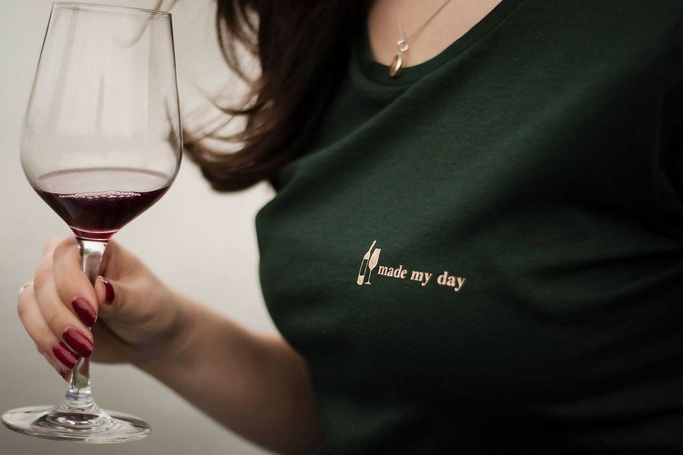 Tshirt mit Weinspruch