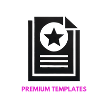premium templates icon