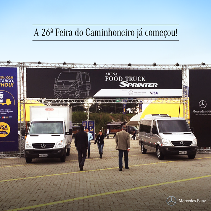 A 26ª Feira do Caminhoneiro começou!