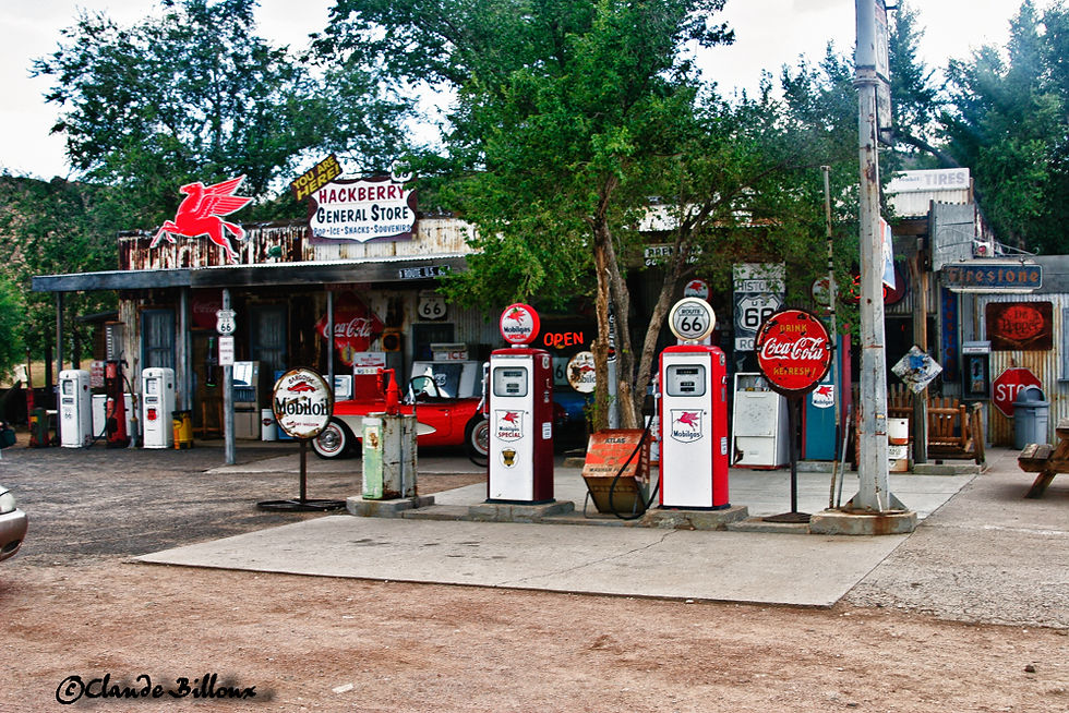 Gas Station on the Route 66