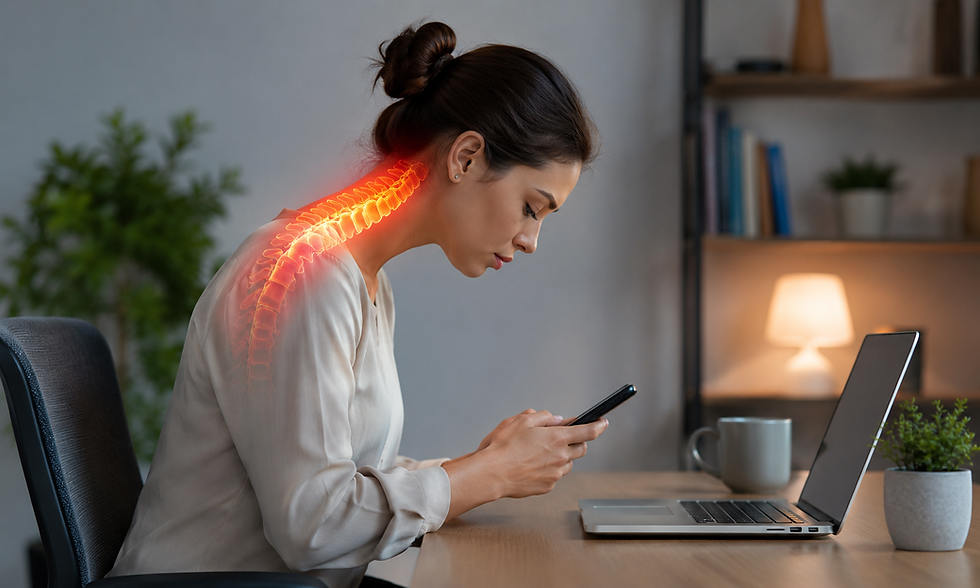 Tech Neck: Causes, Symptoms & How Physiotherapy Can Help