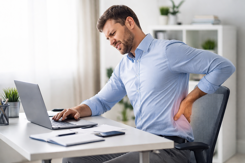 Pain While Prolonged Sitting: Causes, Treatment & Physiotherapy in Oakville and Mississauga