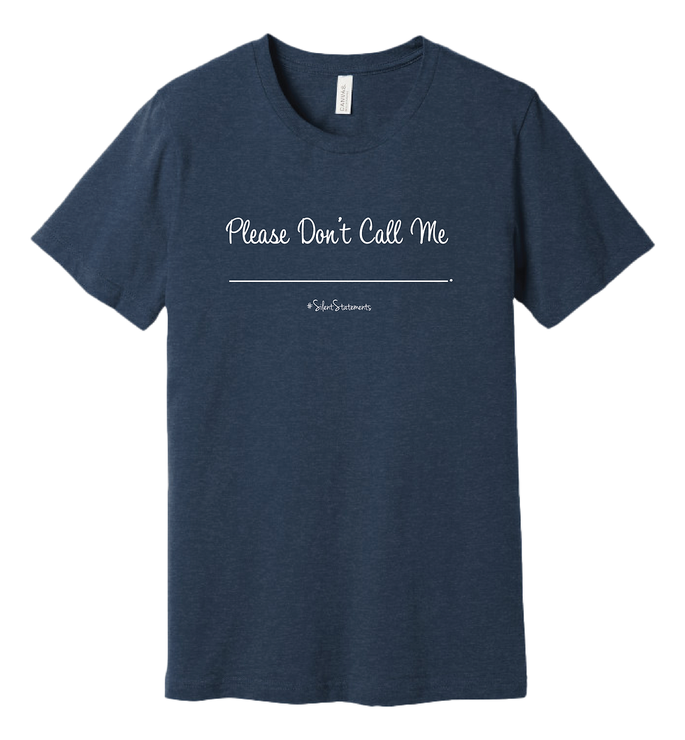 Thumbnail: Please Don't Call Me T-Shirt